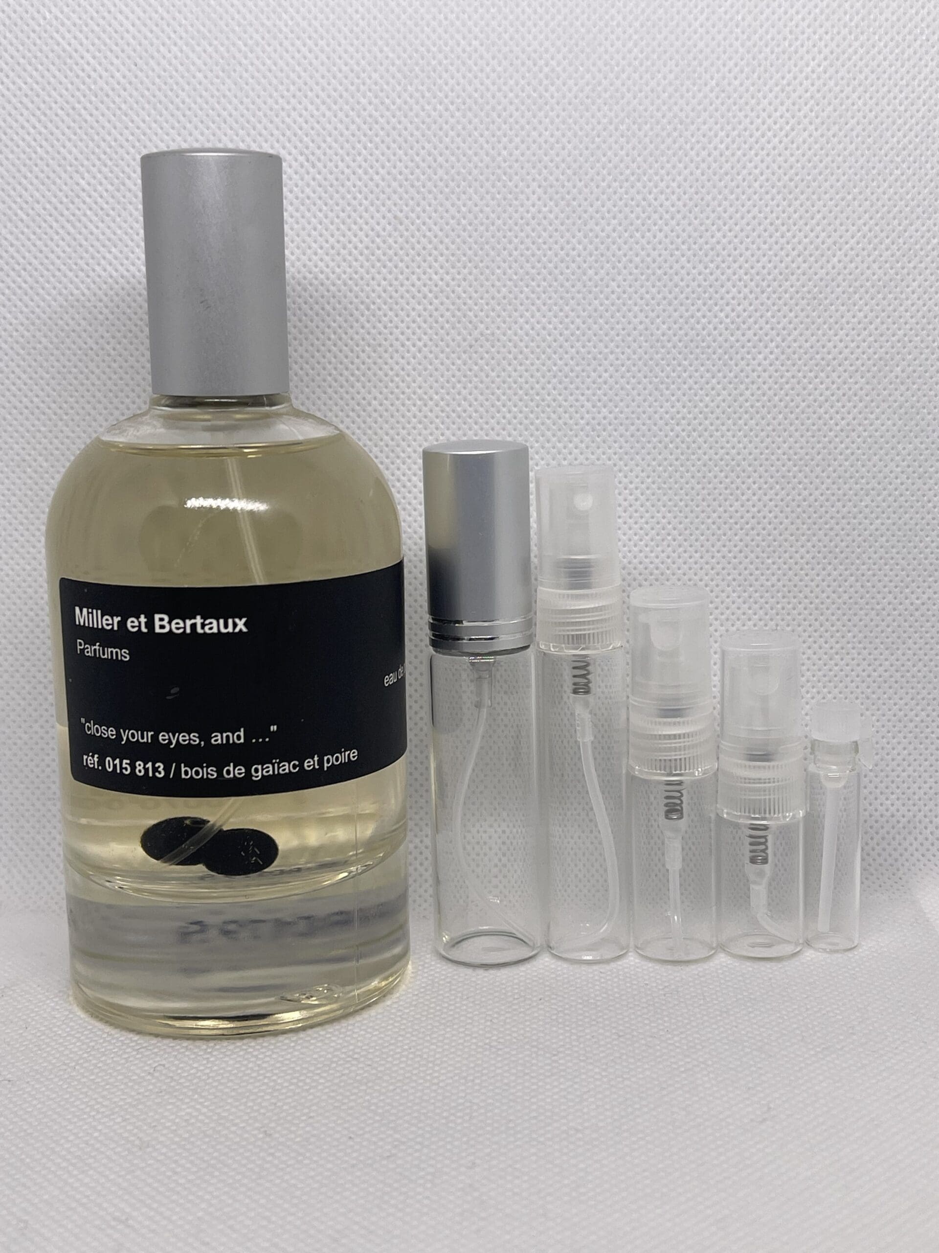 Close Your Eyes, And... /Bois de Gaiac et Poire by Miller et Bertaux